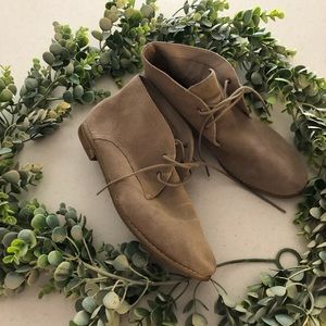 Tan Ankle Booties